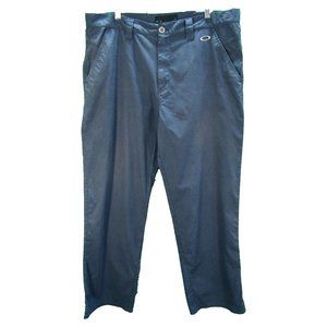 Oakley Blue 38x33 Slit Ankle Golf Pants